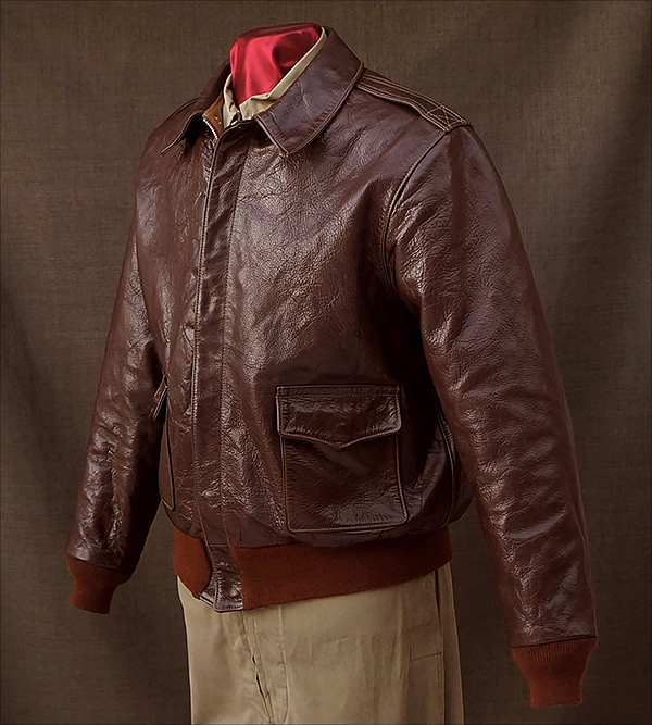 Poughkeepsie Type A-2 Jacket by Good Wear Leather