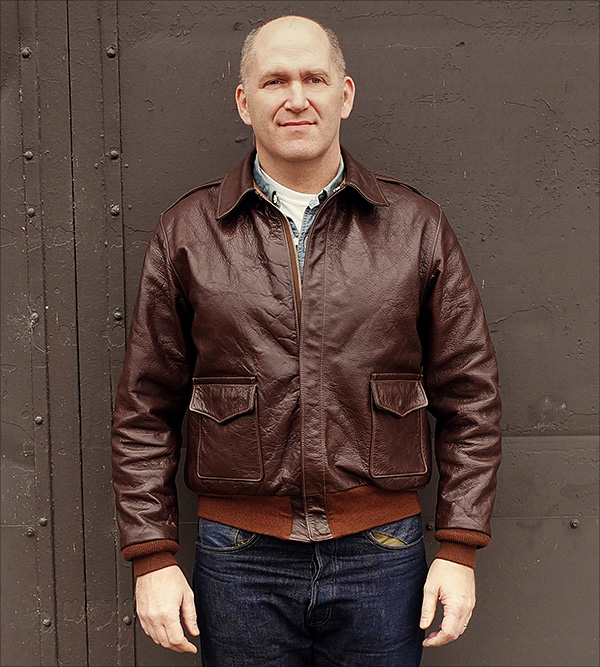 Poughkeepsie Type A-2 Jacket by Good Wear Leather