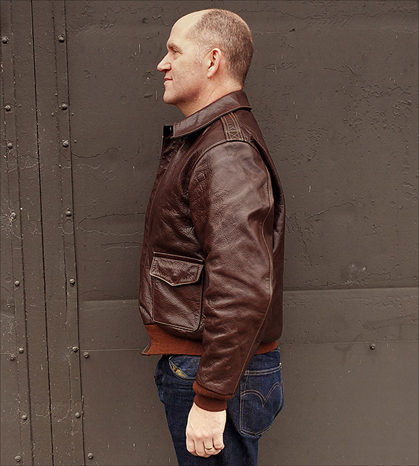 Poughkeepsie Type A-2 Jacket by Good Wear Leather