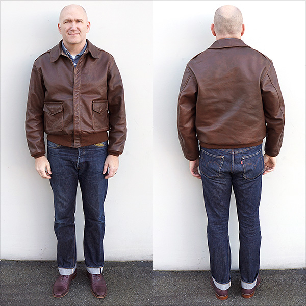 Good Wear Poughkeepsie A-2 Flight Jacket in Horsehide