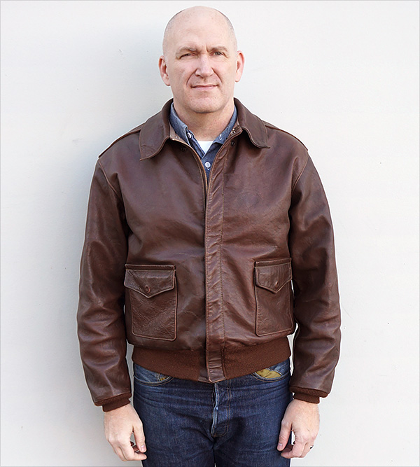 Good Wear Poughkeepsie A-2 Flight Jacket in Horsehide