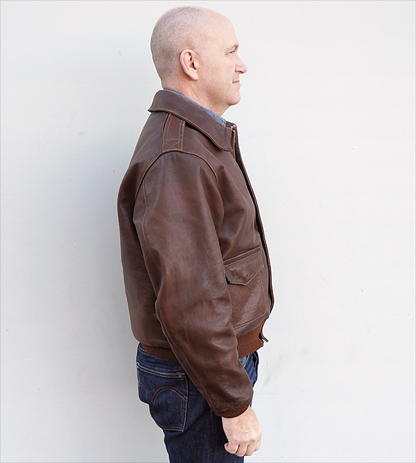 Good Wear Poughkeepsie A-2 Flight Jacket in Horsehide