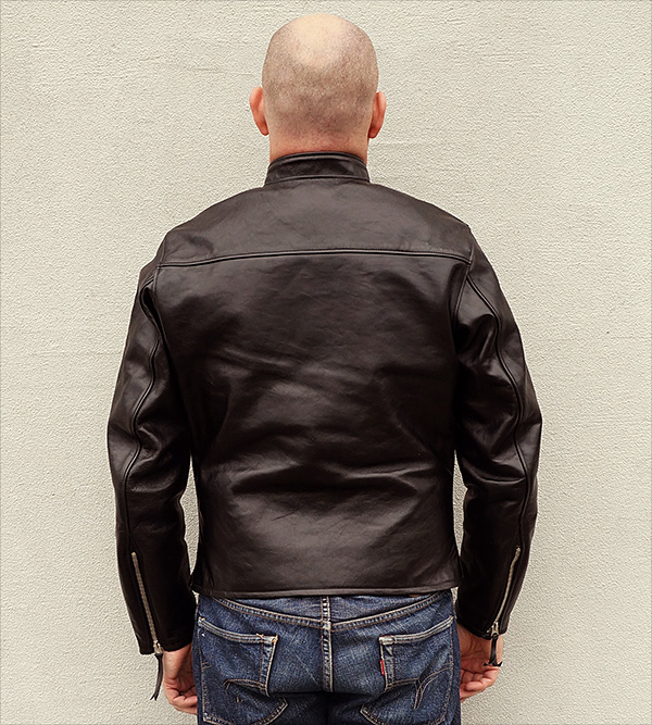 Horsehide Cafe Racer Jacket by Good Wear Leather