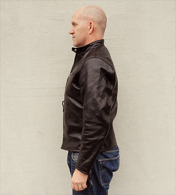 Horsehide Cafe Racer Jacket by Good Wear Leather