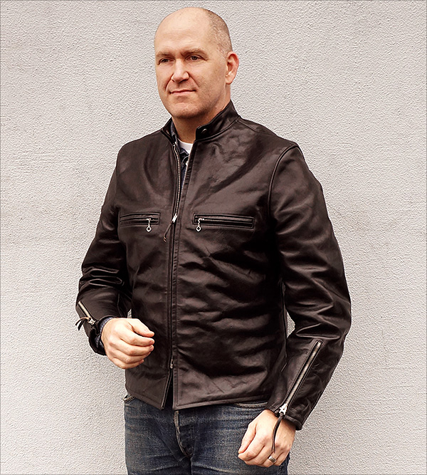 Californian Racer Horsehide Jacket by Good Wear Leather