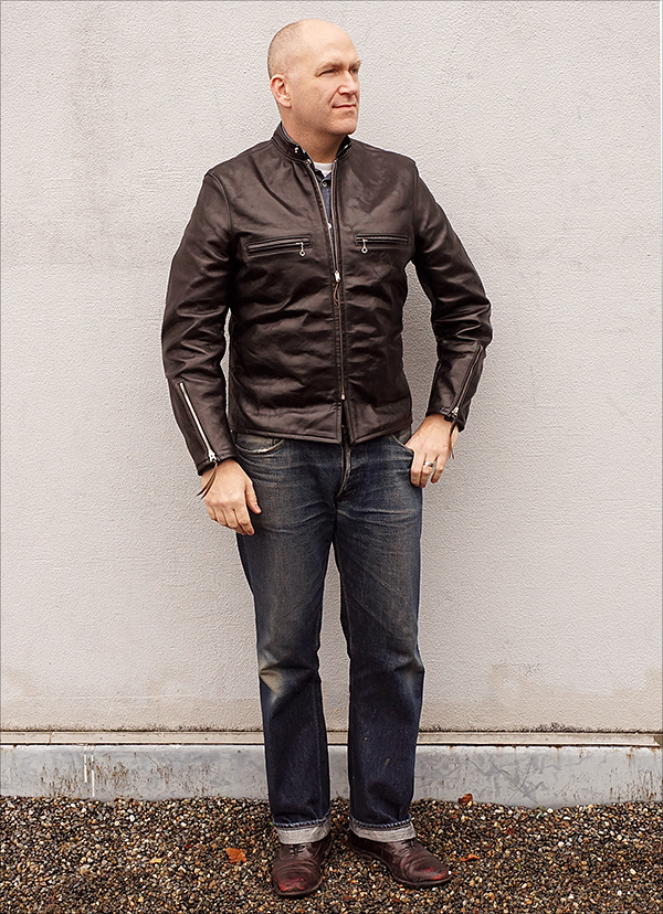 Californian Racer Horsehide Jacket by Good Wear Leather