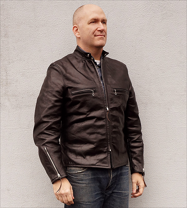 Californian Racer Horsehide Jacket by Good Wear Leather