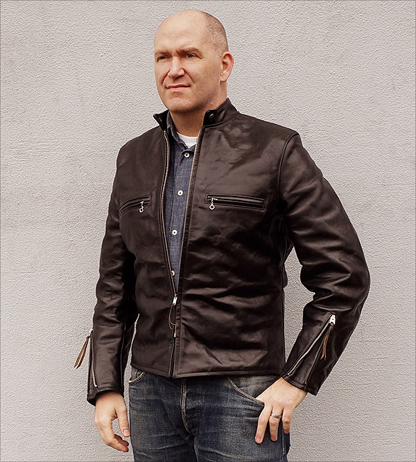 Californian Racer Horsehide Jacket by Good Wear Leather