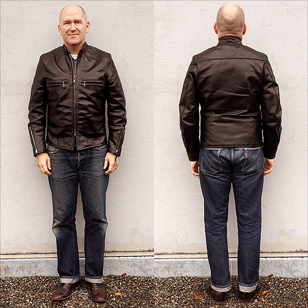 Californian Racer Horsehide Jacket by Good Wear Leather