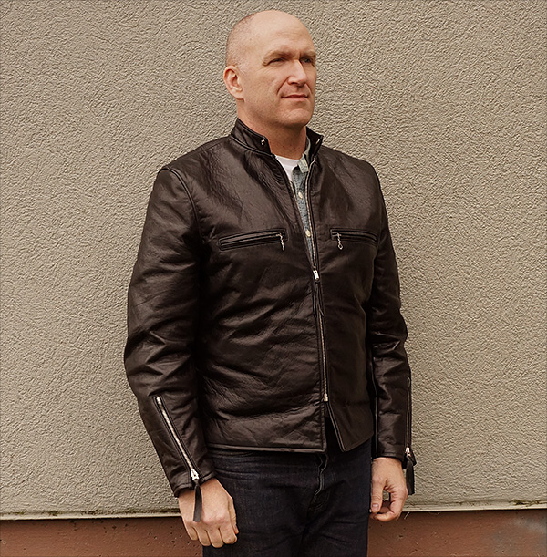 Good Wear Californian Racer Black Horsehide Buco Jacket