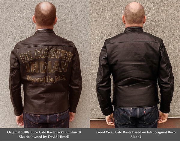 Good Wear Californian Racer Black Horsehide Buco Jacket