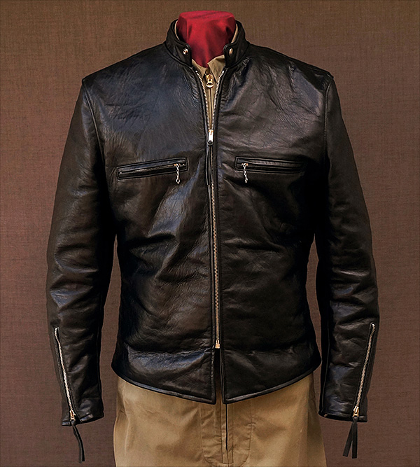 Good Wear Californian Racer Black Horsehide Buco Jacket