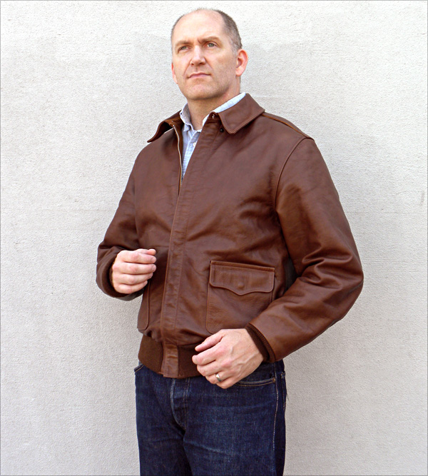 Good Wear Leather Coat Company — Sale Rough Wear W535-AC-27752 A-2 Jacket