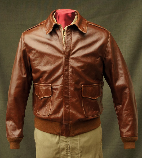 Rough Wear 27752 Type A-2 Flight Jacket by Good Wear Leather