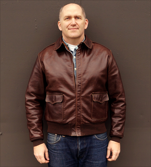 Good Wear Leather Coat Company — Sale Rough Wear W535-AC-27752 A-2 Jacket