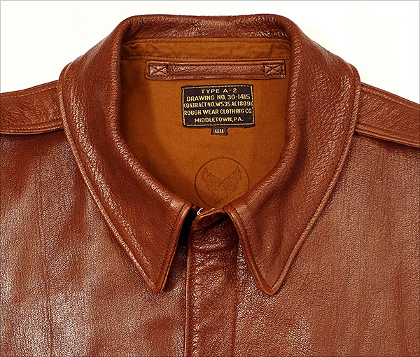 Rough Wear W535-AC-18091 Type A-2 Flight Jacket by Good Wear Leather