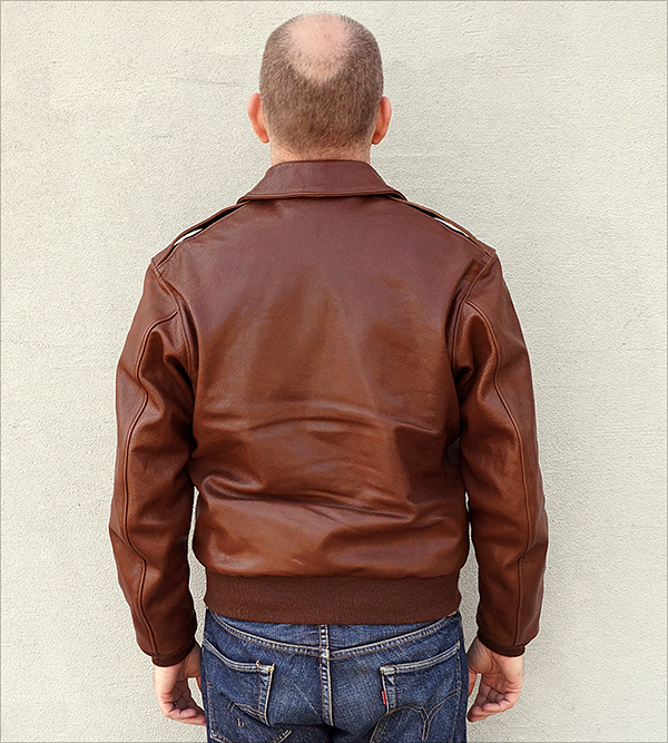 Rough Wear W535-AC-18091 Type A-2 Flight Jacket by Good Wear Leather