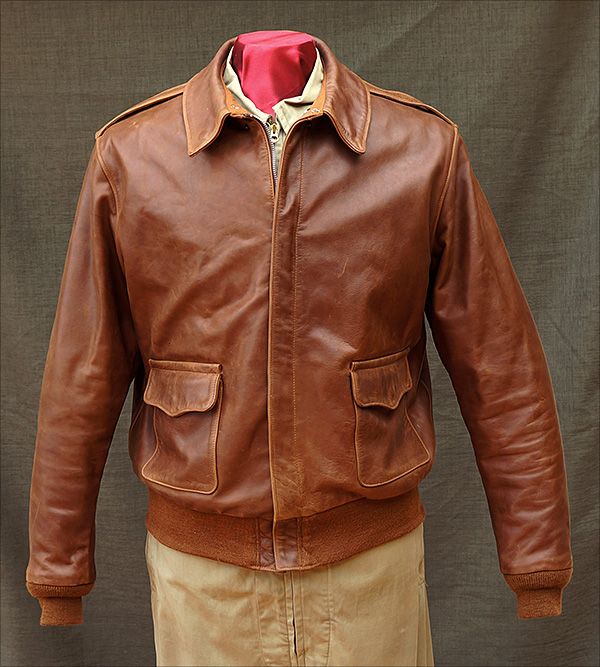 Rough Wear 42-1401-P Type A-2 Flight Jacket by Good Wear Leather