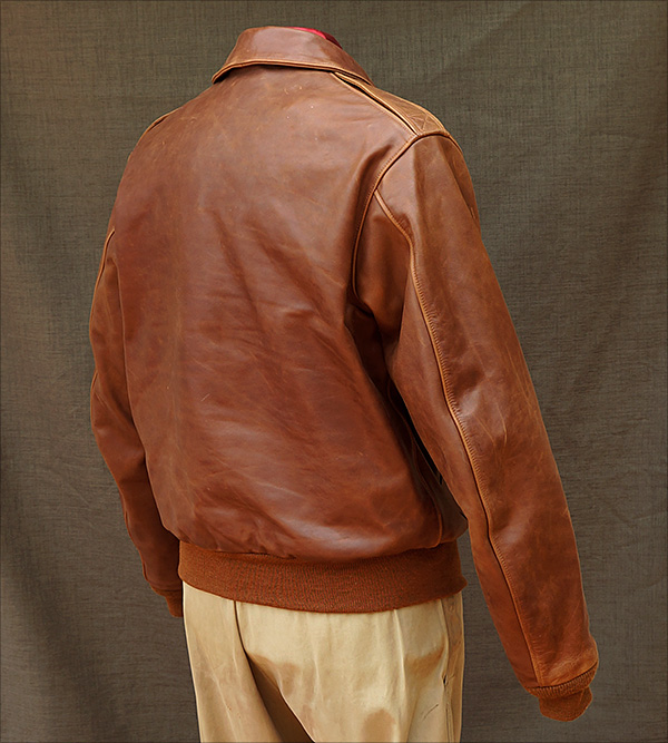 Rough Wear 42-1401-P Type A-2 Flight Jacket by Good Wear Leather