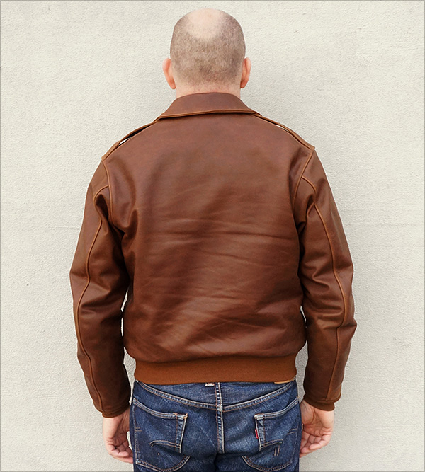 Rough Wear 42-1401-P Type A-2 Flight Jacket by Good Wear Leather