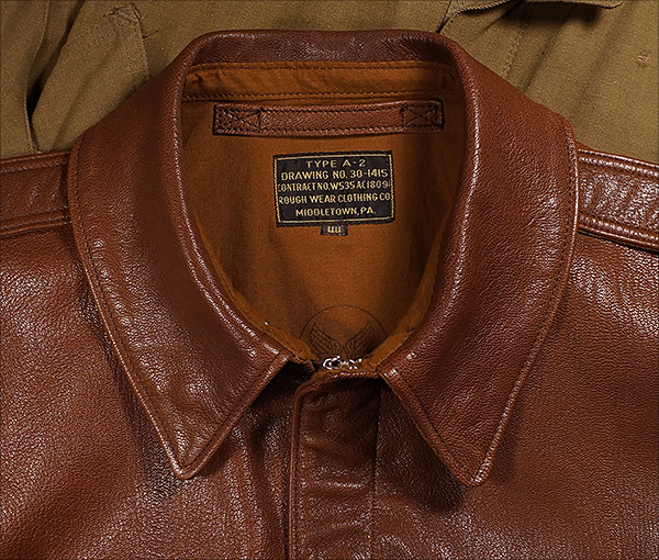 Rough Wear 18091 Type A-2 Flight Jacket by Good Wear Leather