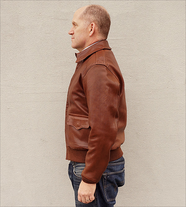 Rough Wear 18091 Type A-2 Flight Jacket by Good Wear Leather