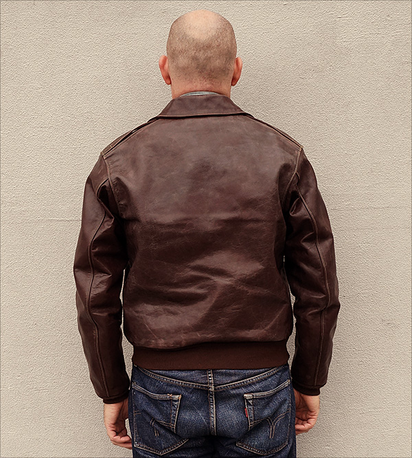 Rough Wear Combat Clone 27752 Type A-2 Flight Jacket by Good Wear Leather