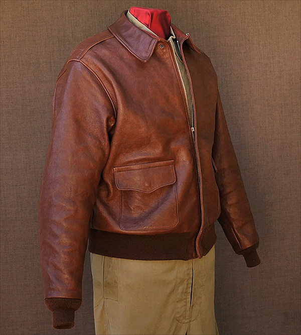 Good Wear Rough Wear 18091 Type A-2 Jacket Goatskin