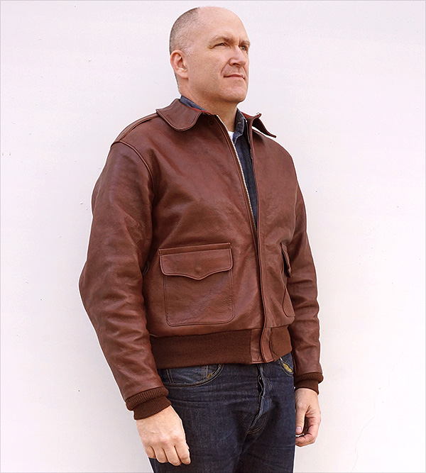 Good Wear Rough Wear 18091 Type A-2 Jacket Goatskin