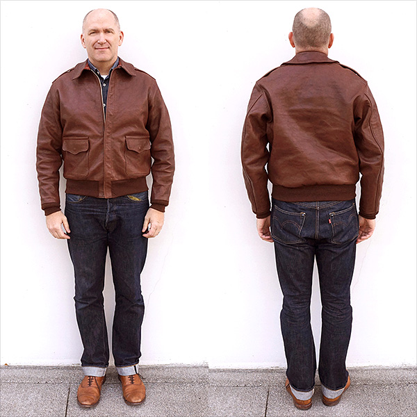 Good Wear Rough Wear 18091 Type A-2 Jacket Goatskin