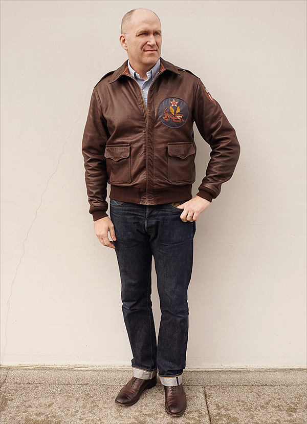 Good Wear Rough Wear 27752 Type A-2 Jacket Cowhide