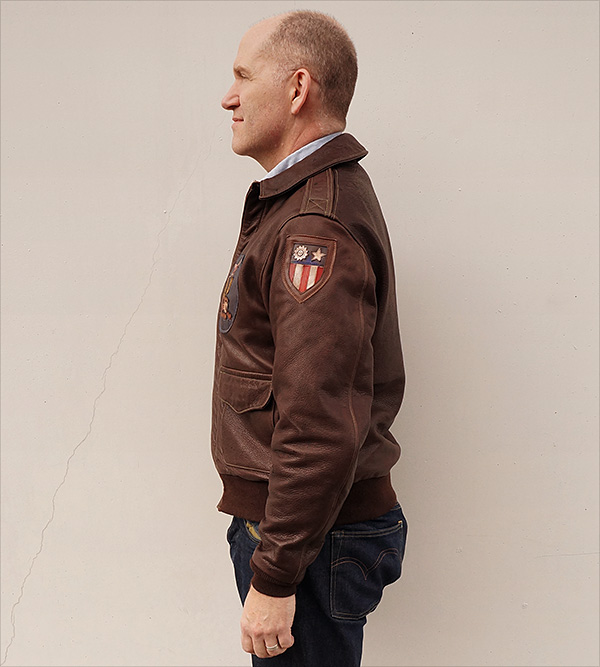 Good Wear Rough Wear 27752 Type A-2 Jacket Cowhide