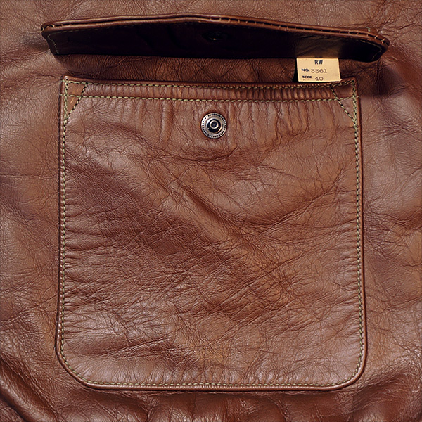 Good Wear Rough Wear 23380 A-2 Flight Jacket in Shinki Horsehide