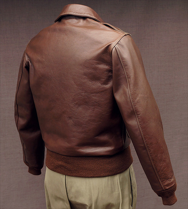 Good Wear Rough Wear 23380 A-2 Flight Jacket in Shinki Horsehide