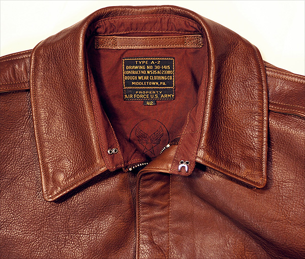 Good Wear Rough Wear 23380 A-2 Flight Jacket in Italian Horsehide