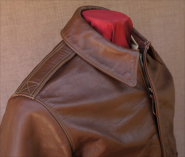 Good Wear Rough Wear 23380 A-2 Flight Jacket in Shinki Horsehide