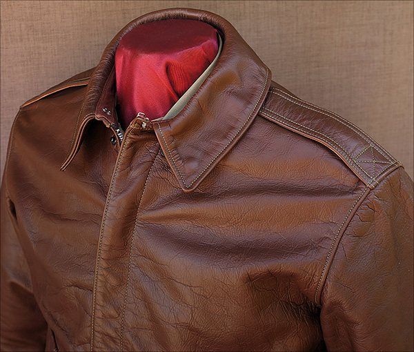 Good Wear Rough Wear 23380 A-2 Flight Jacket in Shinki Horsehide