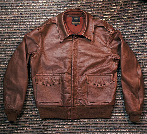 Good Wear Rough Wear 23380 A-2 Flight Jacket in Shinki Horsehide