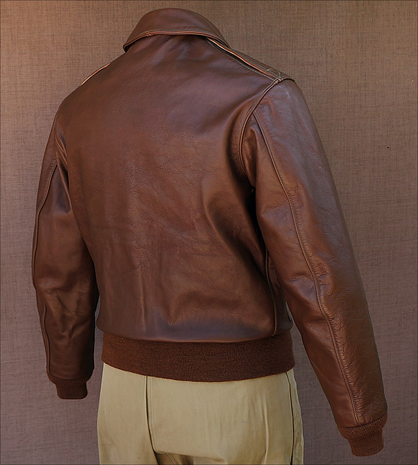 Good Wear Rough Wear 23380 A-2 Flight Jacket in Shinki Horsehide