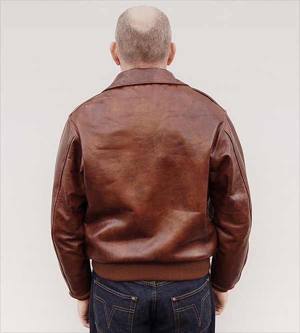 Good Wear Rough Wear 23380 Cowhide A-2 Flight Jacket