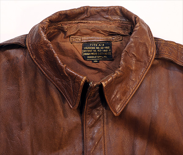 Original Rough Wear 42-1401-P Type A-2 Flight Jacket from WWII