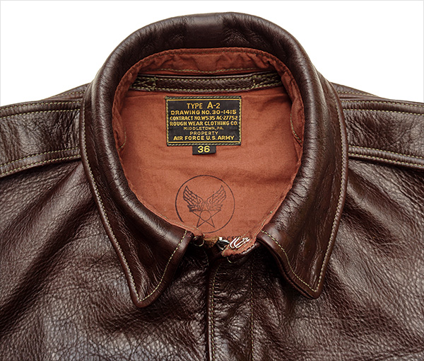 Rough Wear Clothing Company Type A-2 Army Air Force Horsehide Flight Jacket