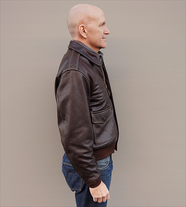 Rough Wear W535-AC-27752 Type A-2 Army Air Force Horsehide Flight Jacket