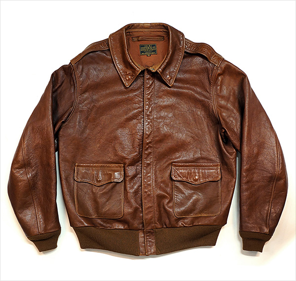 Rough Wear W535-AC-27752 Type A-2 Army Air Force Horsehide Flight Jacket