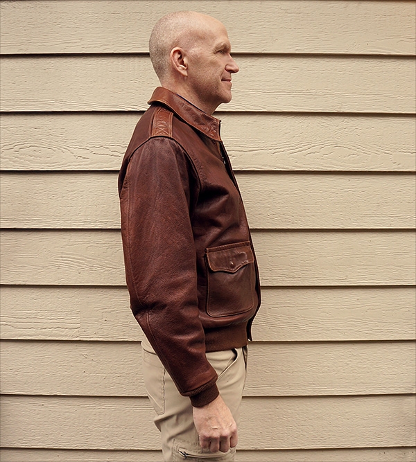 Rough Wear W535-AC-27752 Type A-2 Army Air Force Horsehide Flight Jacket