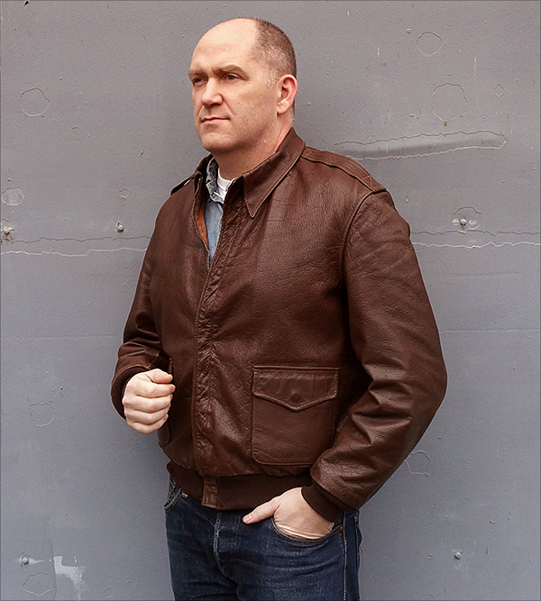 I. Spiewak & Sons Original Type A-2 Flight Jacket for sale by Good Wear Leather