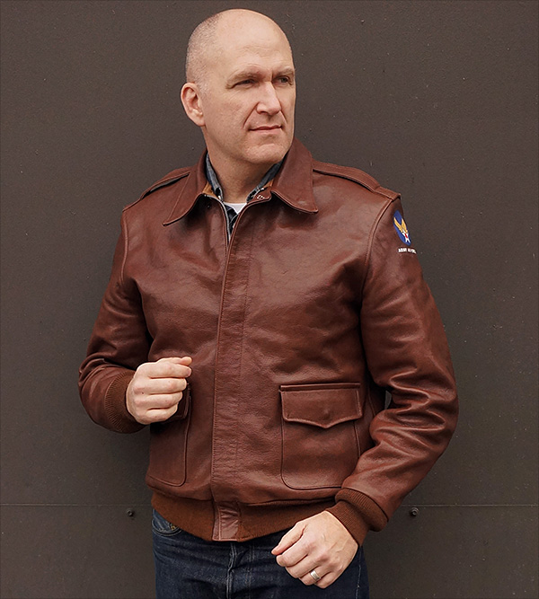 Good Wear I. Chapman & Sons Type A-2 Flight Jacket Horsehide