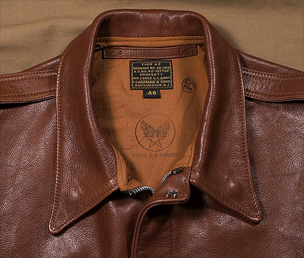 Good Wear I. Chapman & Sons Type A-2 Flight Jacket Horsehide