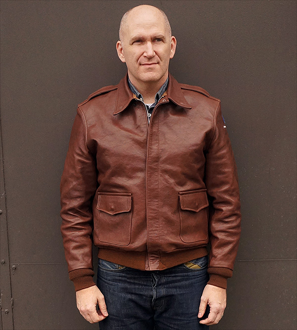 Good Wear I. Chapman & Sons Type A-2 Flight Jacket Horsehide