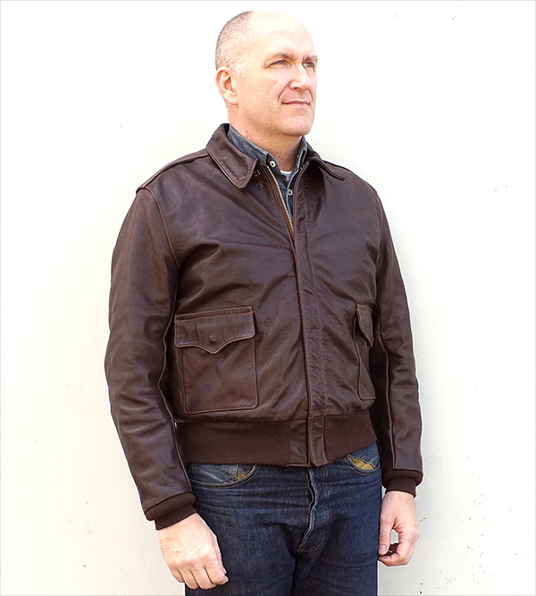 Good Wear Star Sportswear Type A-2 Horsehide Flight Jacket